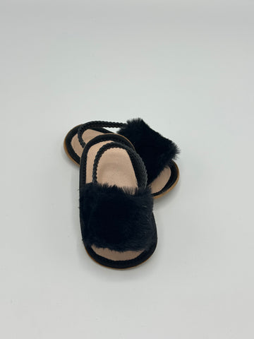 Baby Girl Soft Furry Sandals